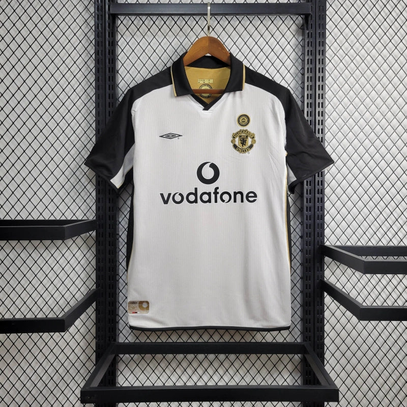 Camisa Manchester United Edição 100 Anos - DUPLA FACE - Masculina Versão Retro