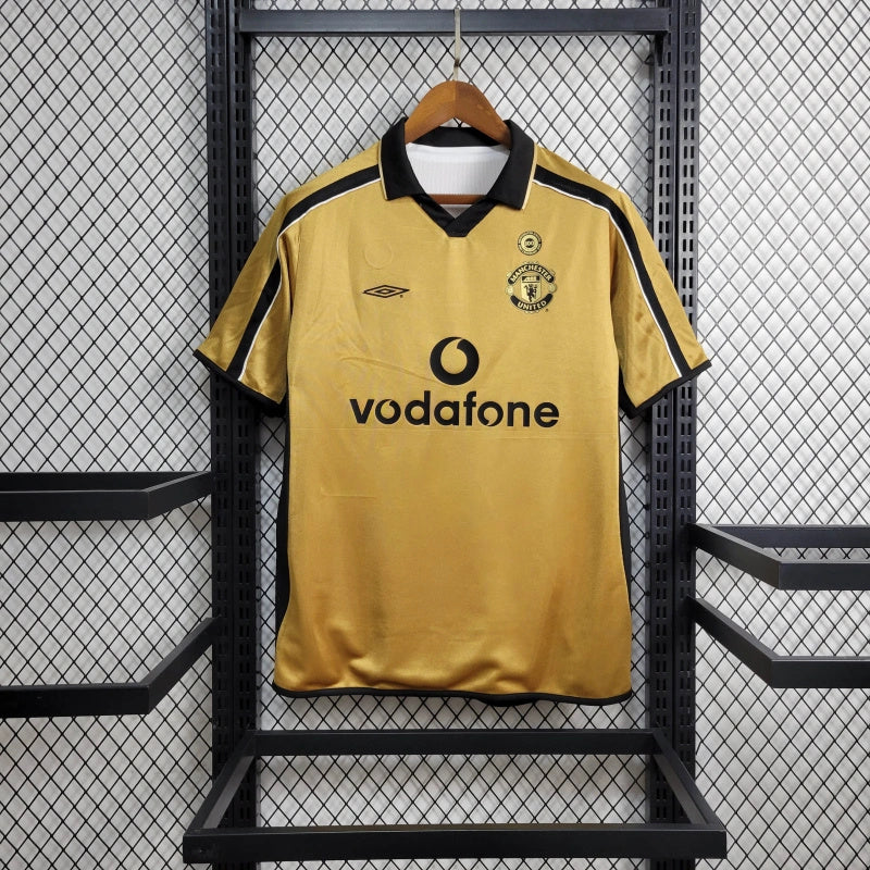 Camisa Manchester United Edição 100 Anos - DUPLA FACE - Masculina Versão Retro