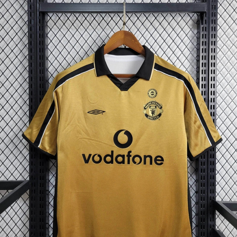 Camisa Manchester United Edição 100 Anos - DUPLA FACE - Masculina Versão Retro