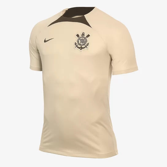 Camisa Timão Treino 24/25 - Torcedor Masculina - Bege