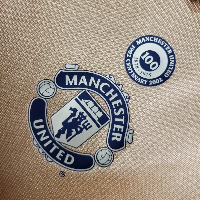 Camisa Manchester United Edição 100 Anos - DUPLA FACE - Masculina Versão Retro