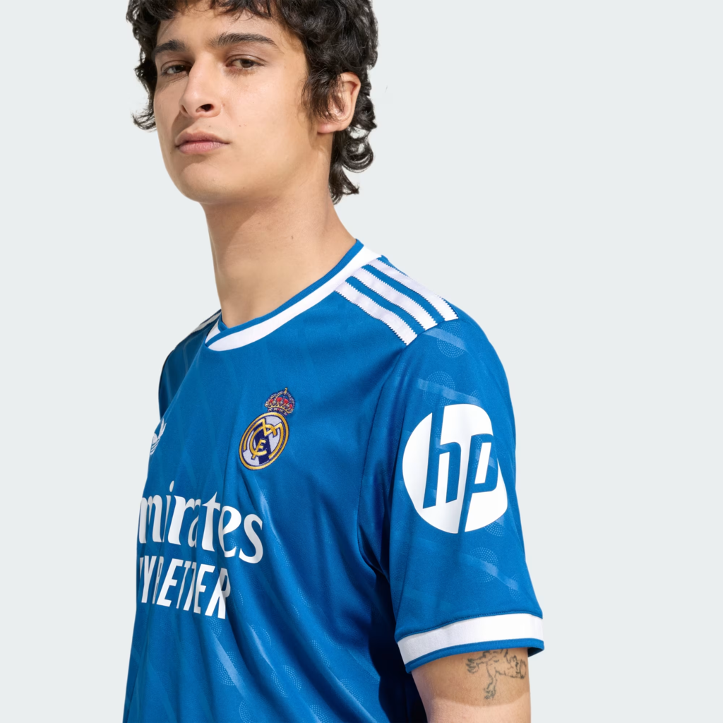 Camisa Real Madrid III 25/26 Torcedor Azul Masculina