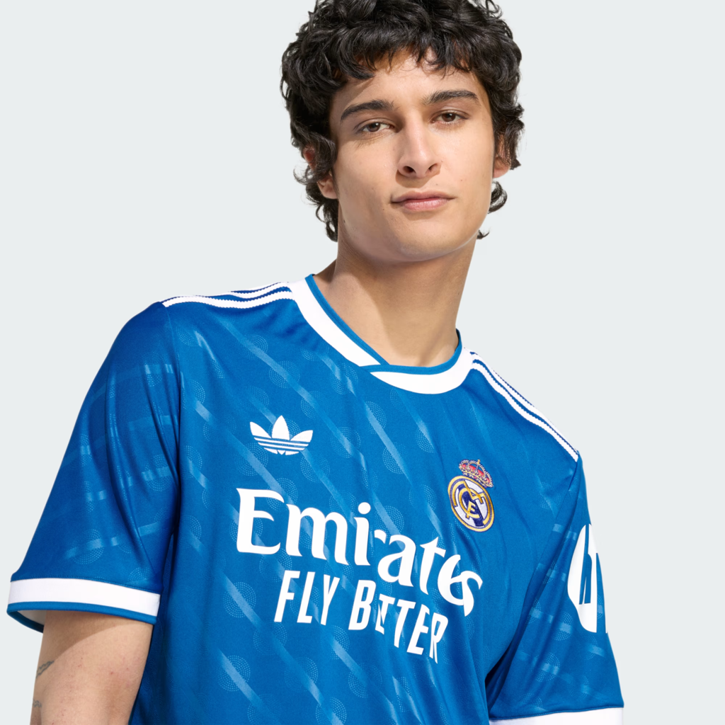 Camisa Real Madrid III 25/26 Torcedor Azul Masculina