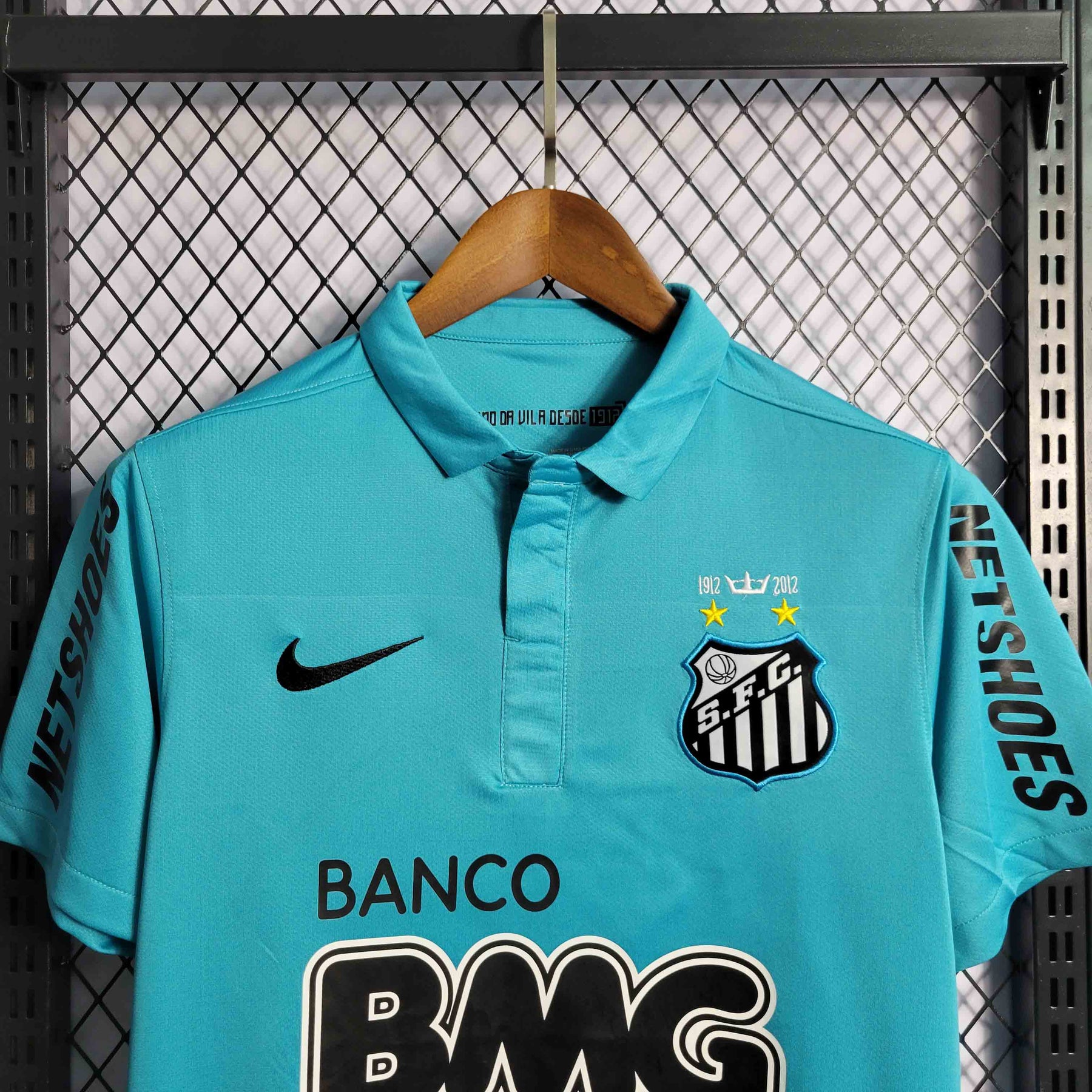 Camisa Nike PEIXÃO 2012 III - Versão Retro - Azul