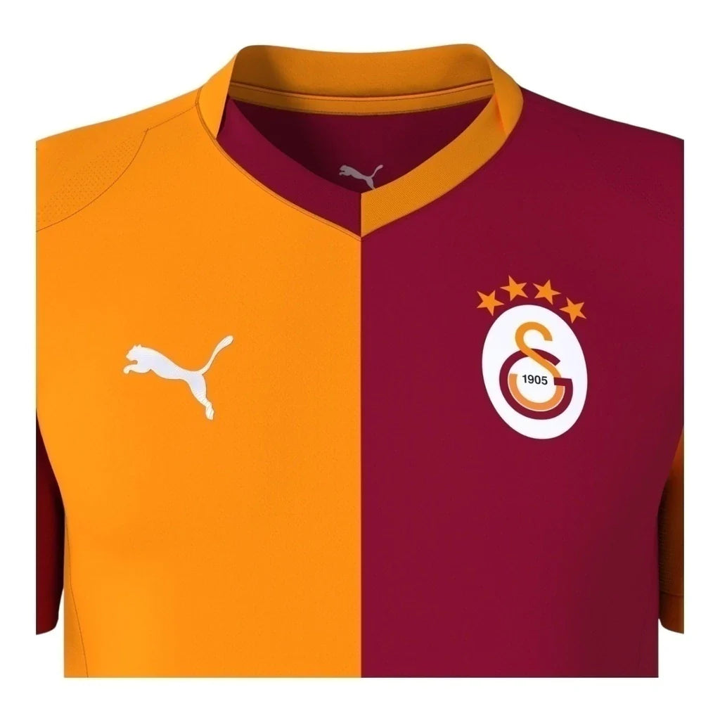 Camisa Galatasaray I 25/26 - Laranja