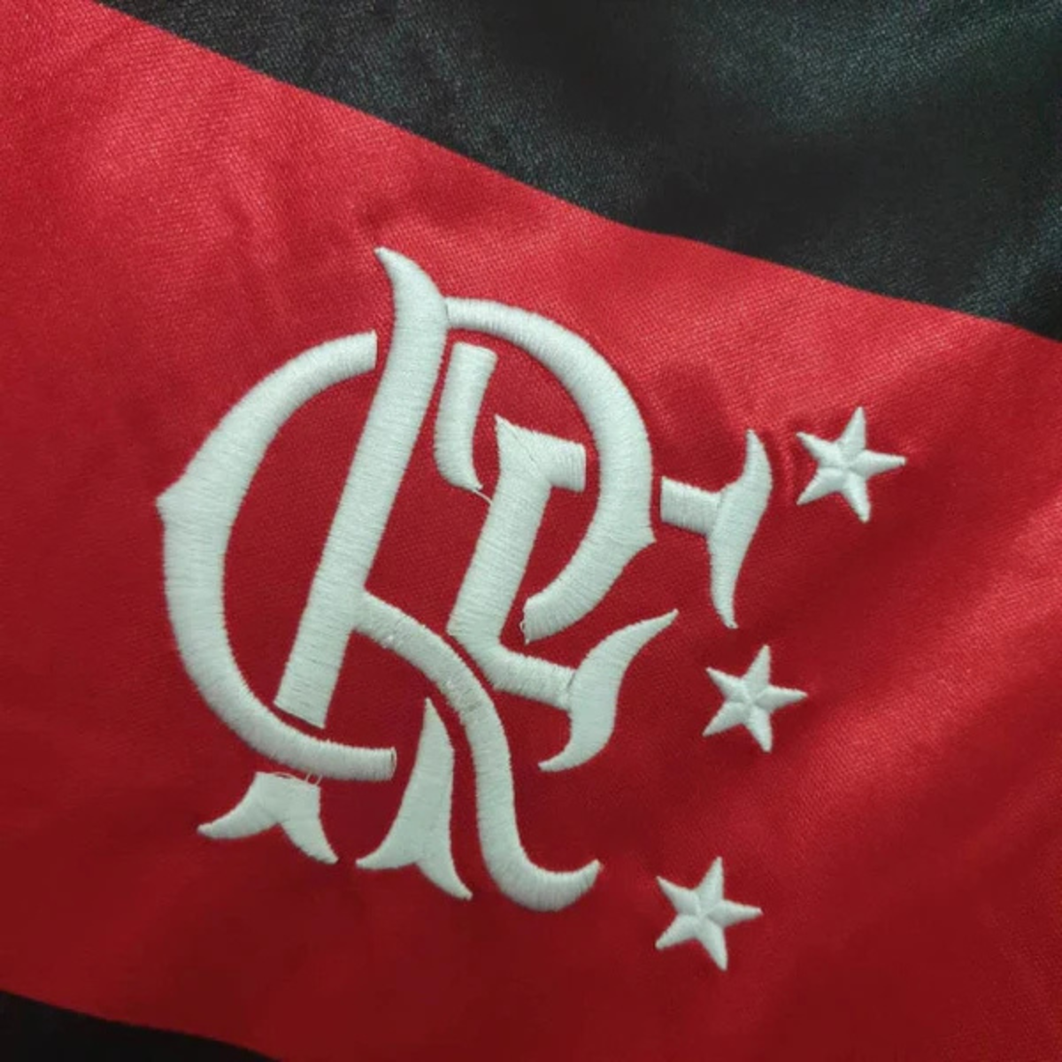 Camisa Flamengo I 1990/91 - Torcedor Masculina - Vermelho e Preto