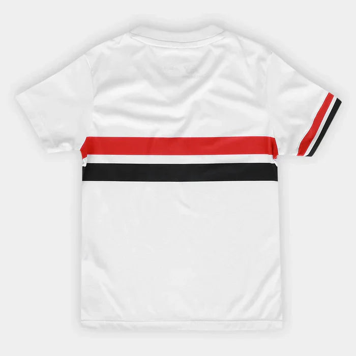 Conjunto Infantil São Paulo I 25/26 – Branco