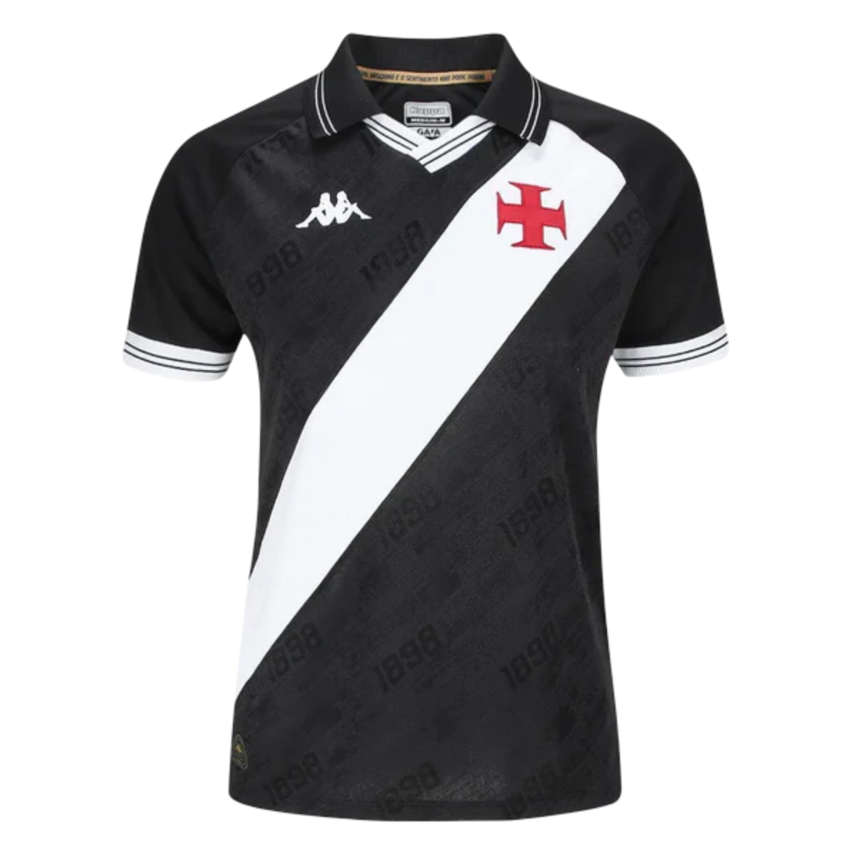 Camisa Vasco Da Gama I 25/26 - Feminina - Preto