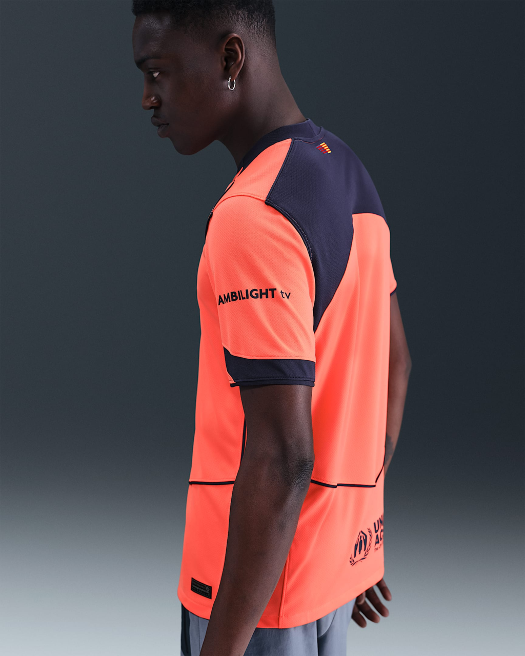 Camisa Barcelona III 25/26 - Torcedor Nike Masculina - Laranja