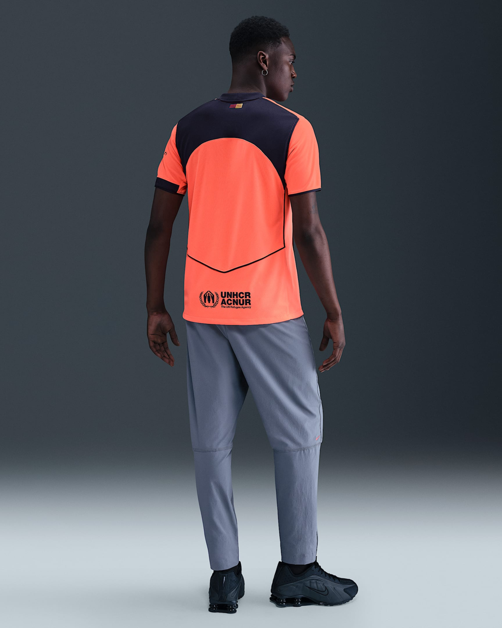 Camisa Barcelona III 25/26 - Torcedor Nike Masculina - Laranja