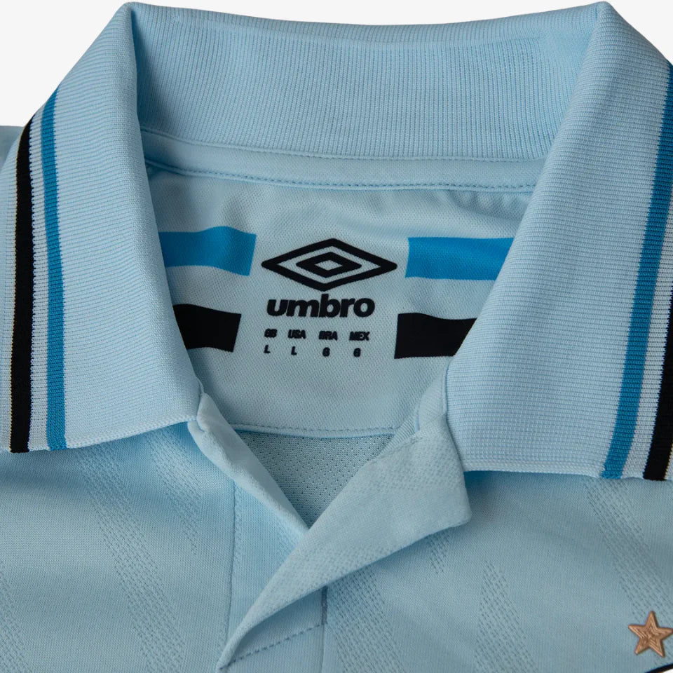 Camisa Grêmio II 25/26 - Jogador Masculina - Azul e Preta