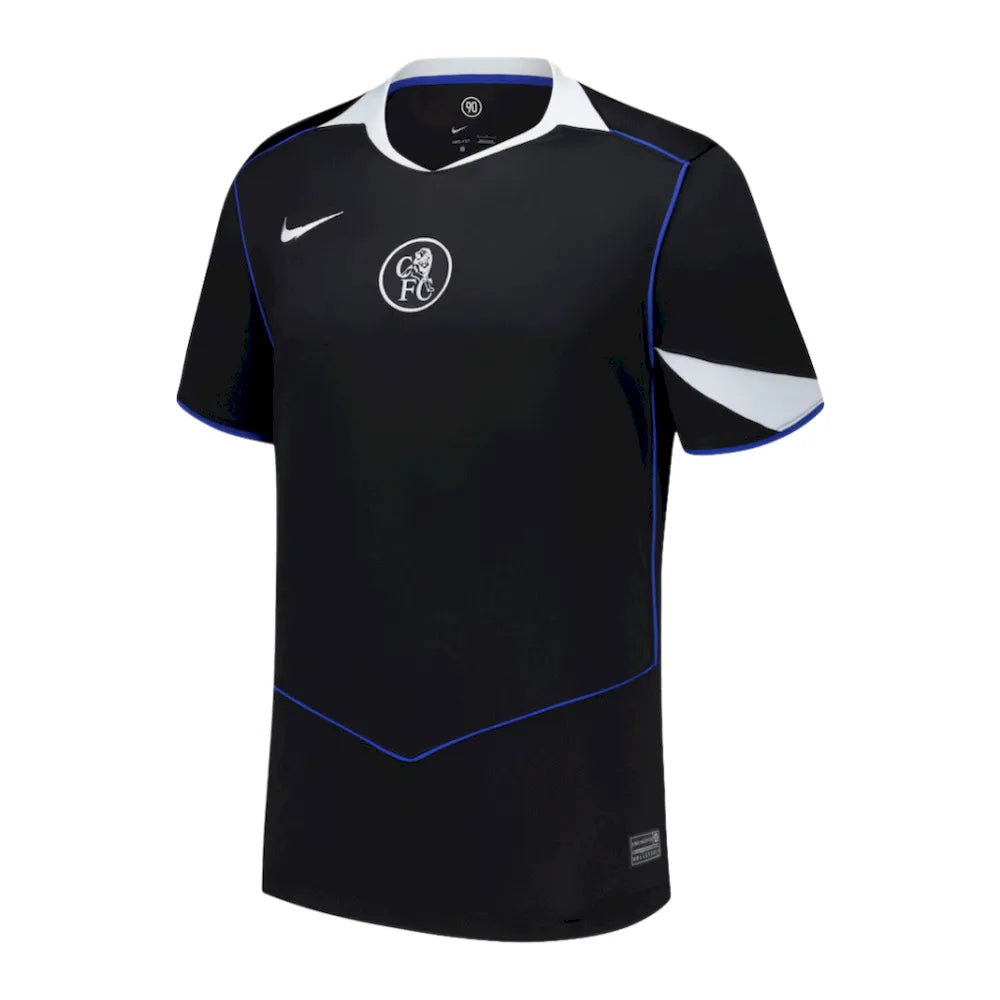 Camisa Chelsea III 25/26 Nike Torcedor Masculina - Preta e azul
