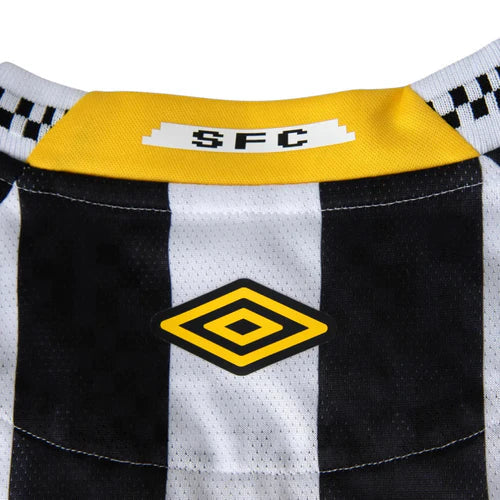 Camisa PEIXÃO II 25/26 - Torcedor Masculina - Preto e Branco