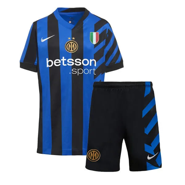 Kit Infantil Inter De Milão Home 24/25