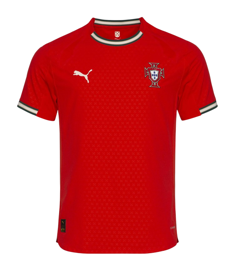 Camisa Portugal I 25/26 - Torcedor Puma Masculina - Vermelha