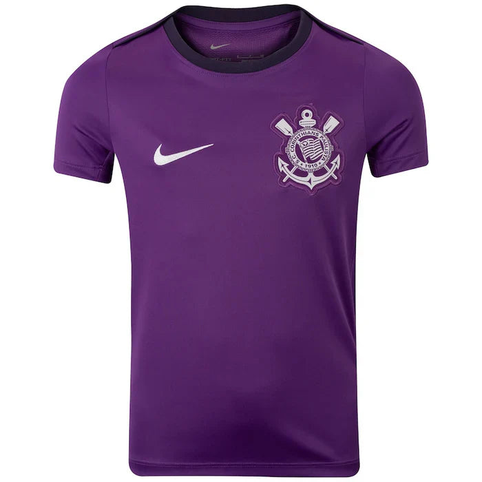 Camisa Timão Treino 25/26 - Torcedor Masculina - Roxa