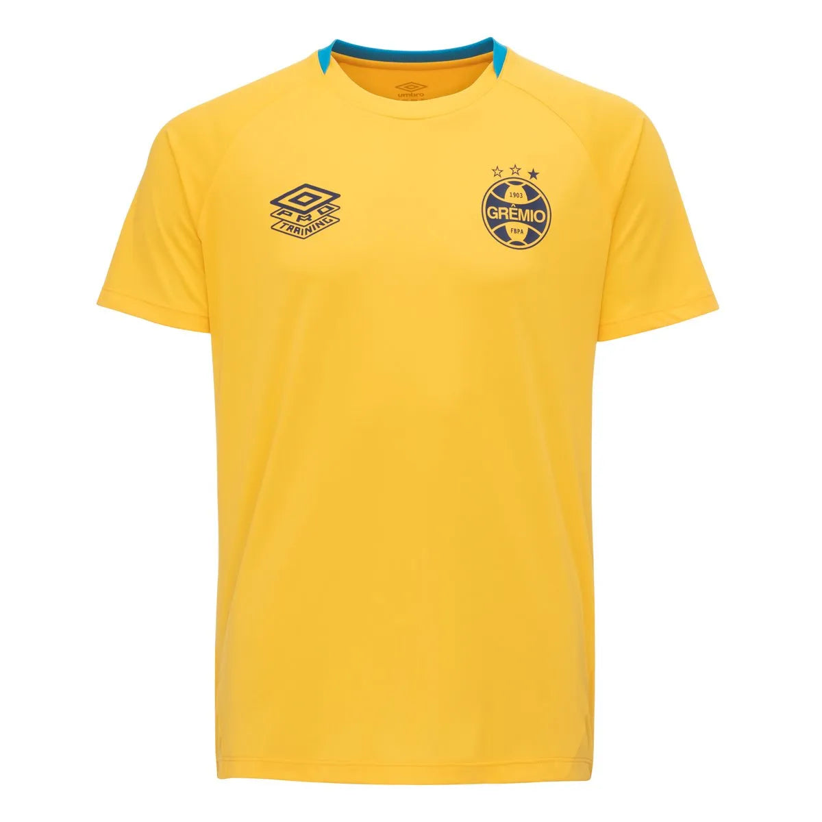 Camisa Grêmio Treino 25/26 - Torcedor Masculina - Amarela
