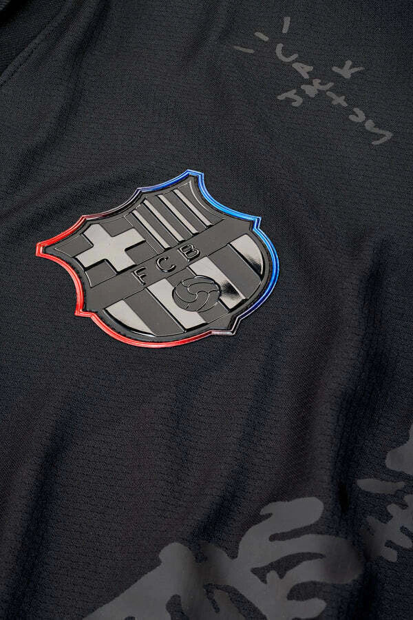 Camisa Ed. Limitada BARCELONA x TRAVIS SCOTT Preta 24/25