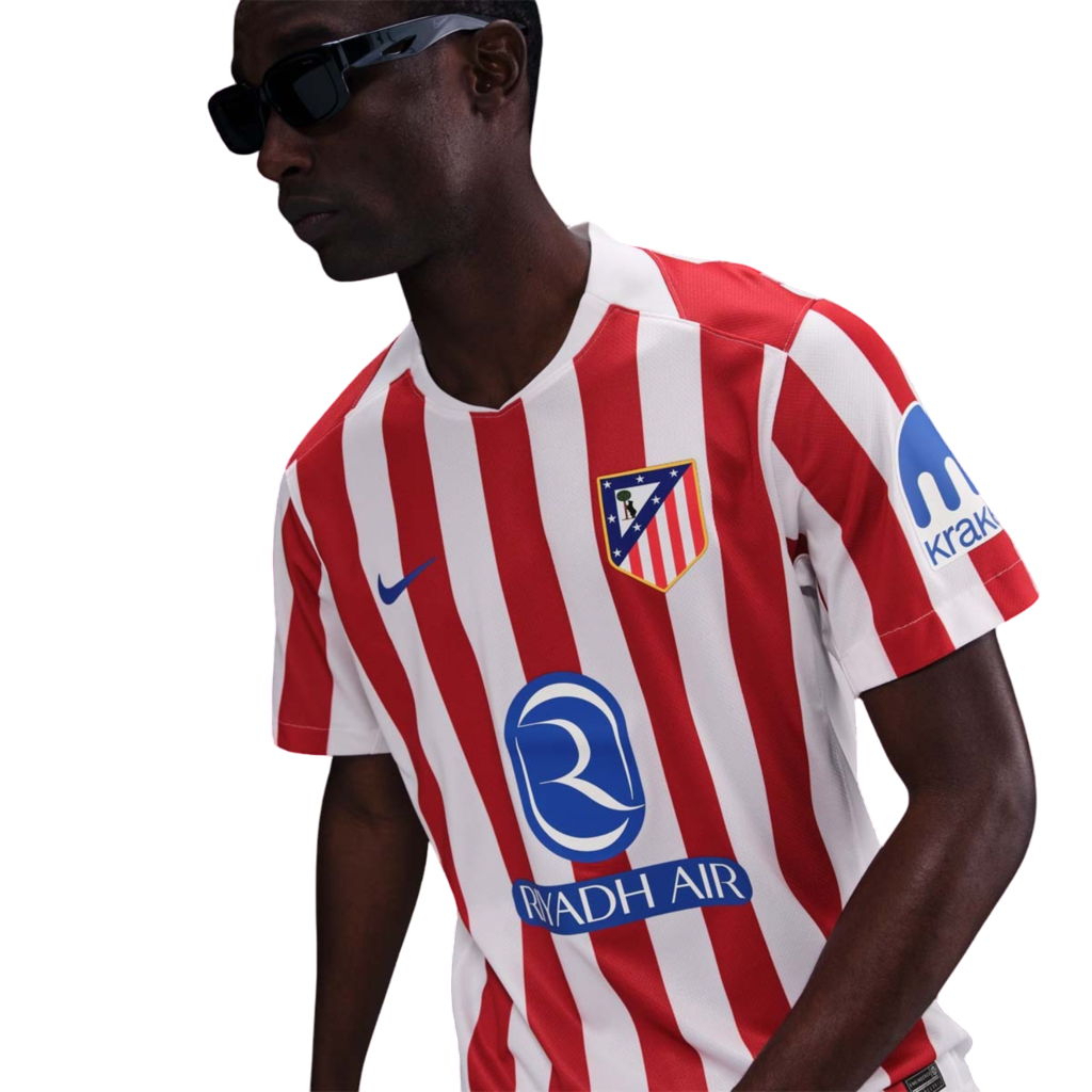 Camisa Atlético de Madrid I 25/26 Torcedor Nike Masculina