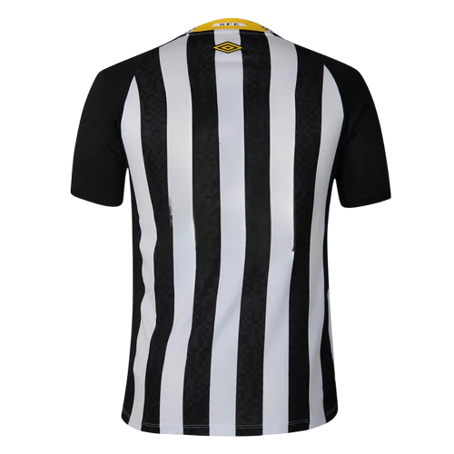 Camisa PEIXÃO II 25/26 - Torcedor Masculina - Preto e Branco