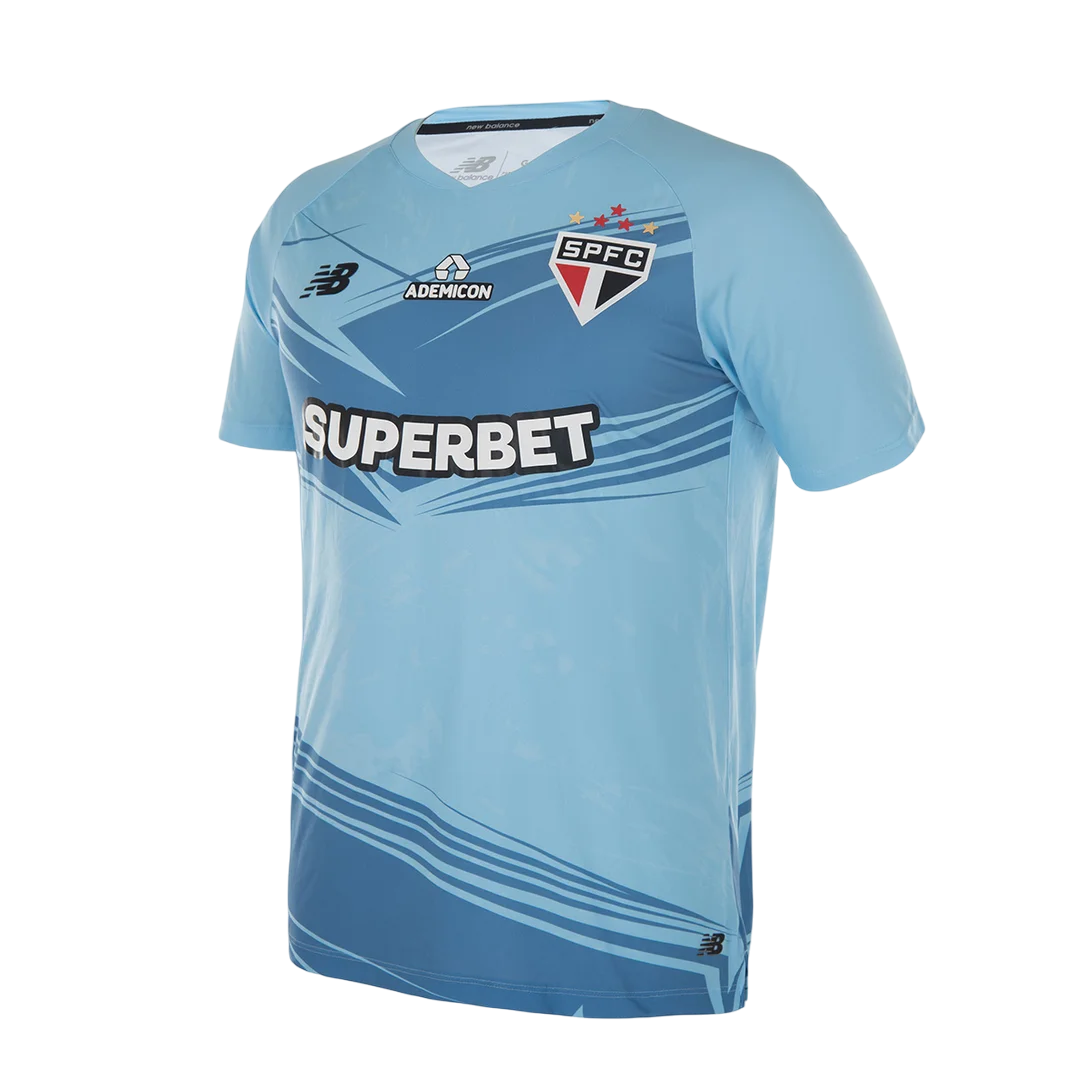 Camisa São Paulo Goleiro 25/26 - Torcedor Masculina - Azul