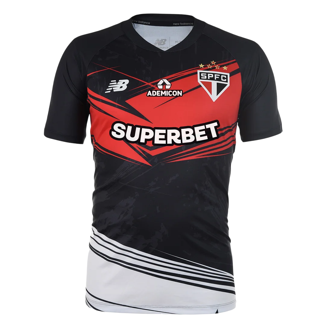 Camisa São Paulo Goleiro 25/26 - Torcedor Masculina - Preta