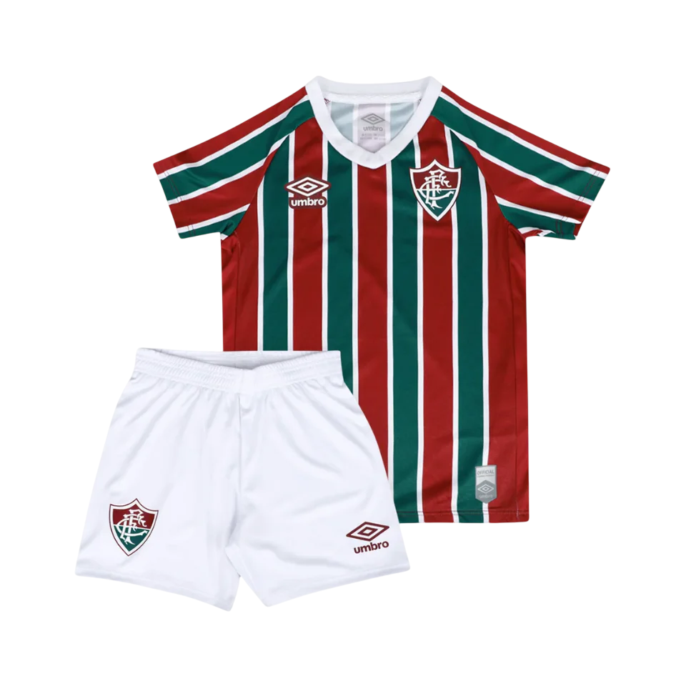 Conjunto Infantil Fluminense I 25/26 – Vinho e Verde