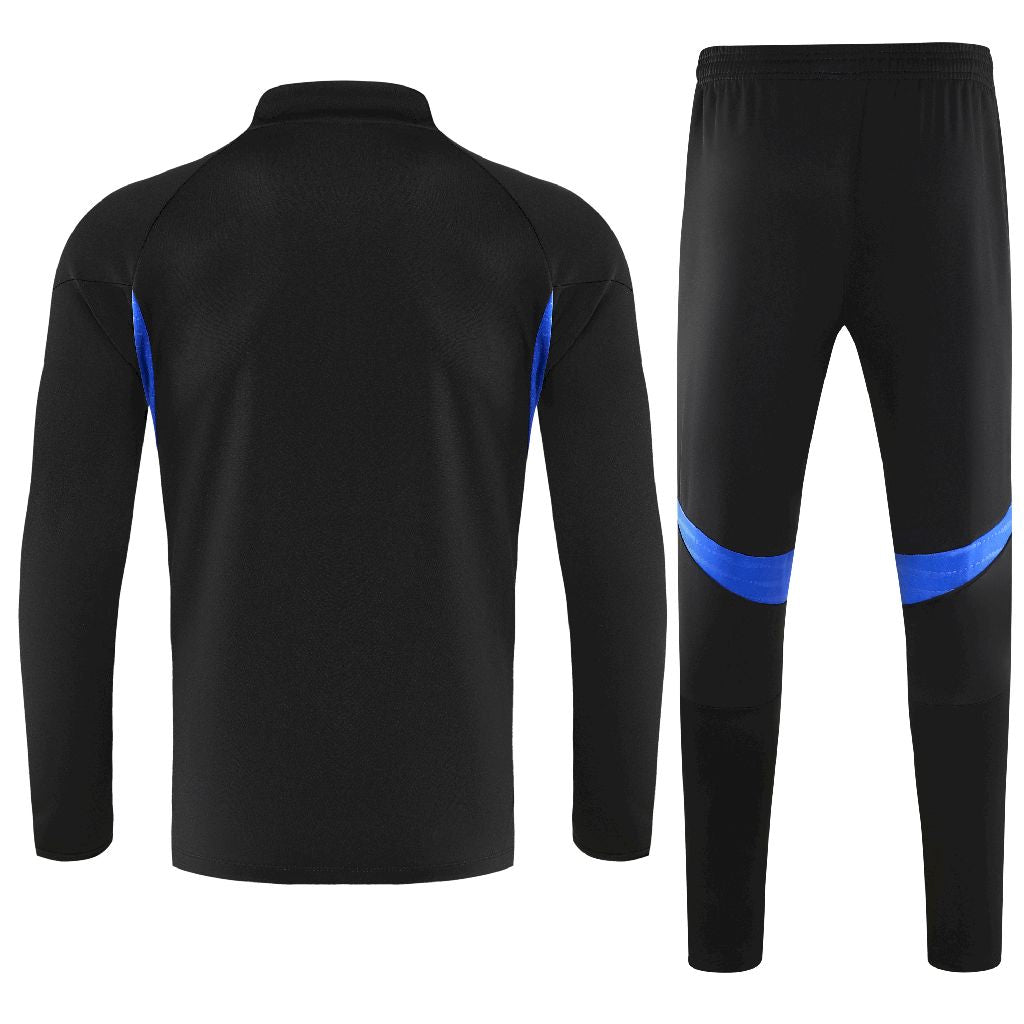 Conjunto Agasalho Treino Manchester United 25/26 - Preto