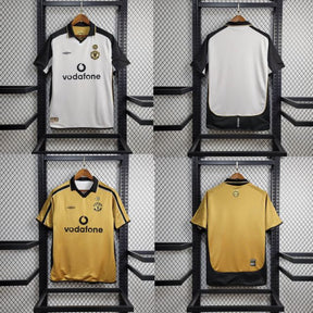 Camisa Manchester United Edição 100 Anos - DUPLA FACE -  Masculina Versão Retro