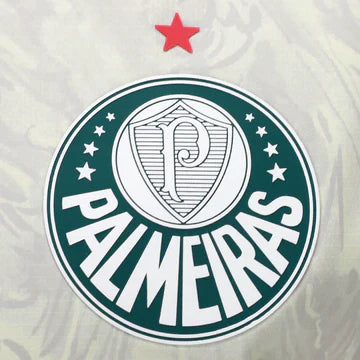 Camisa Palmeiras Edição especial Mundial de Clubes 25/26 - Jogador Puma Masculina - Bege e verde