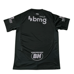 Camisa Atlético Mineiro  - Torcedor Masculina - All Black + Patrocínios