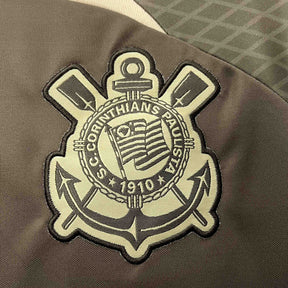 Camisa Timão Treino 24/25 - Torcedor Masculina - Marrom