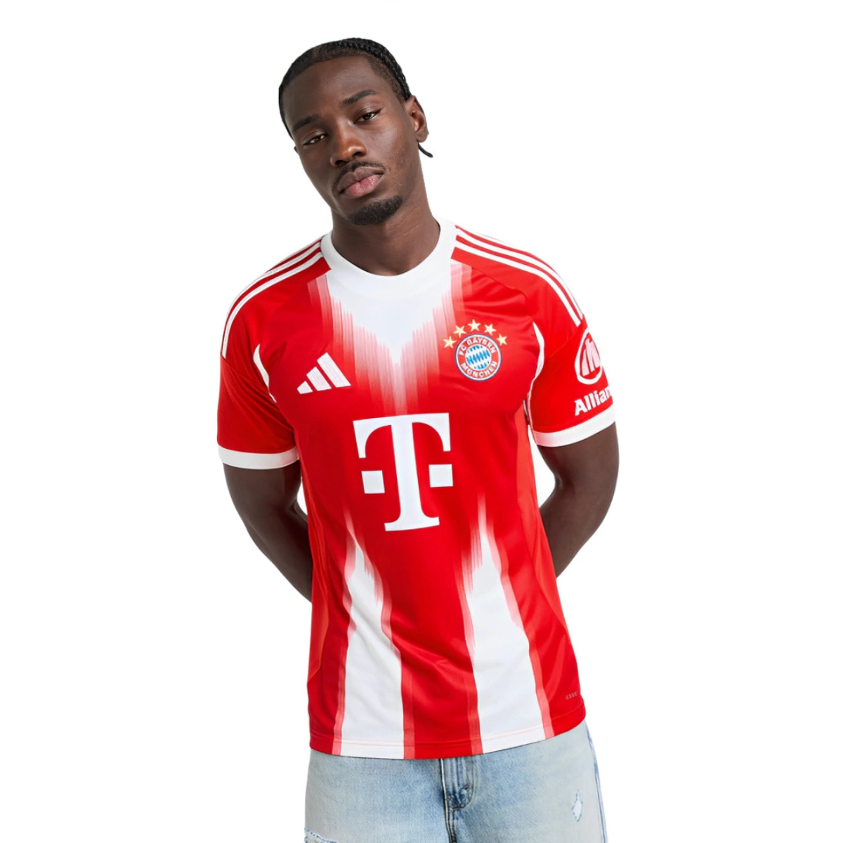 Camisa Bayern de Munique I 25/26 Torcedor Adidas - Vermelha