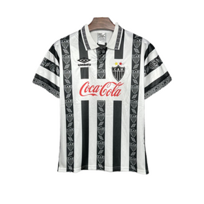 Camisa Atlético Mineiro Titular 1995 - Versão Retro - Listrada
