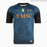 Camisa Napoli EA7 Halloween 25/26 - Azul Naval
