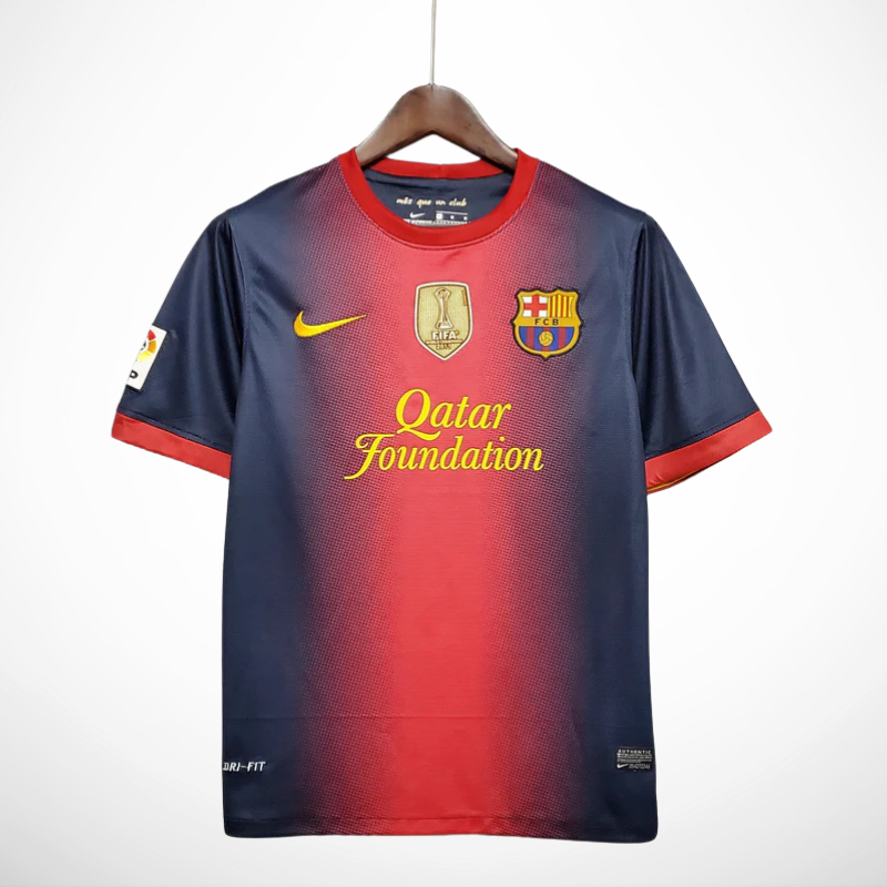 Camisa Barcelona Titular 12/13 - Versão Retro