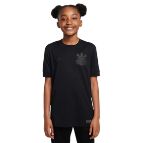 Conjunto Infantil Timão II 24/25 - Branco e Preto