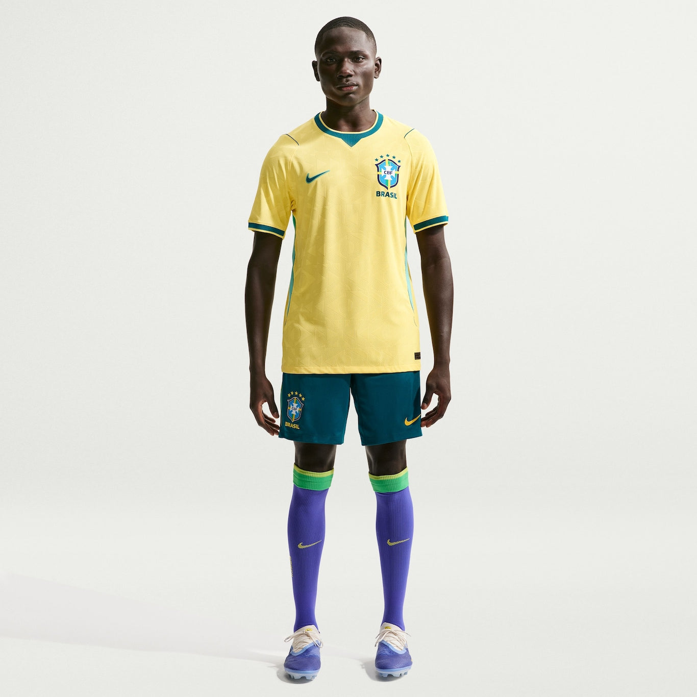 Camisa Brasil Nike I 2026/27 Jogador Pro Masculina