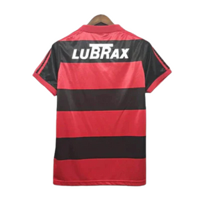 Camisa Flamengo I 1990/91 - Torcedor Masculina - Vermelho e Preto