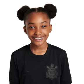 Conjunto Infantil Timão II 24/25 - Branco e Preto