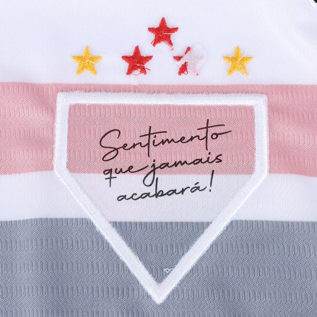 Camisa São Paulo Titular 24/25 - Torcedor Masculina - Branca