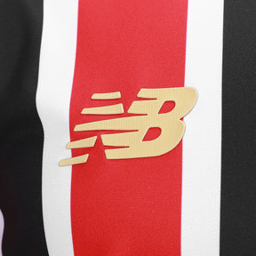 Camisa São Paulo II 25/26 - Torcedor Masculina - Vermelho, Branco e Preto