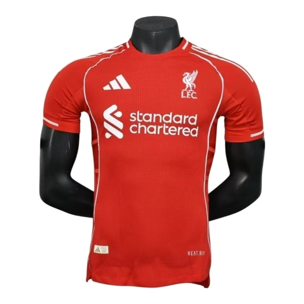 Camisa Liverpool I 25/26 - Jogador Masculina
