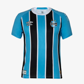 Camisa Grêmio I 25/26 - Jogador Masculina - Azul e Preta