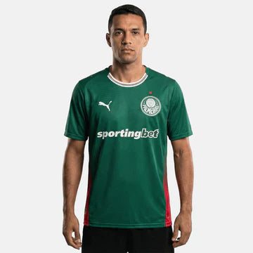 Camisa Palmeiras I 26/27 - Torcedor Masculina - Verde e Branco