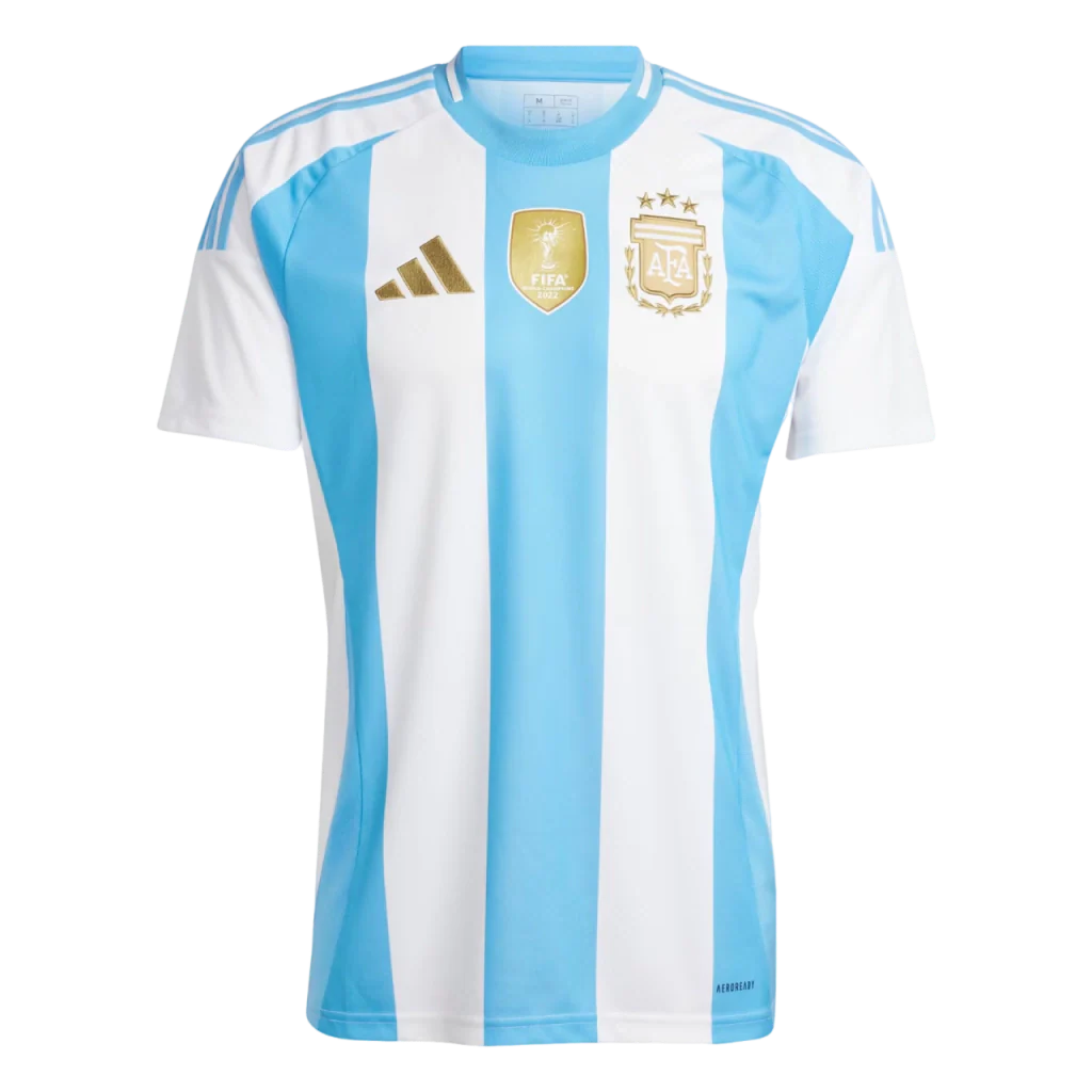 Camisa Argentina Home 24/25 - Adidas Torcedor Masculina