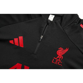 Conjunto Agasalho Treino Liverpool 25/26 - Preto