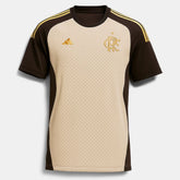 Camisa Flamengo Treino 26/27 Competition Masculino Adidas Bege