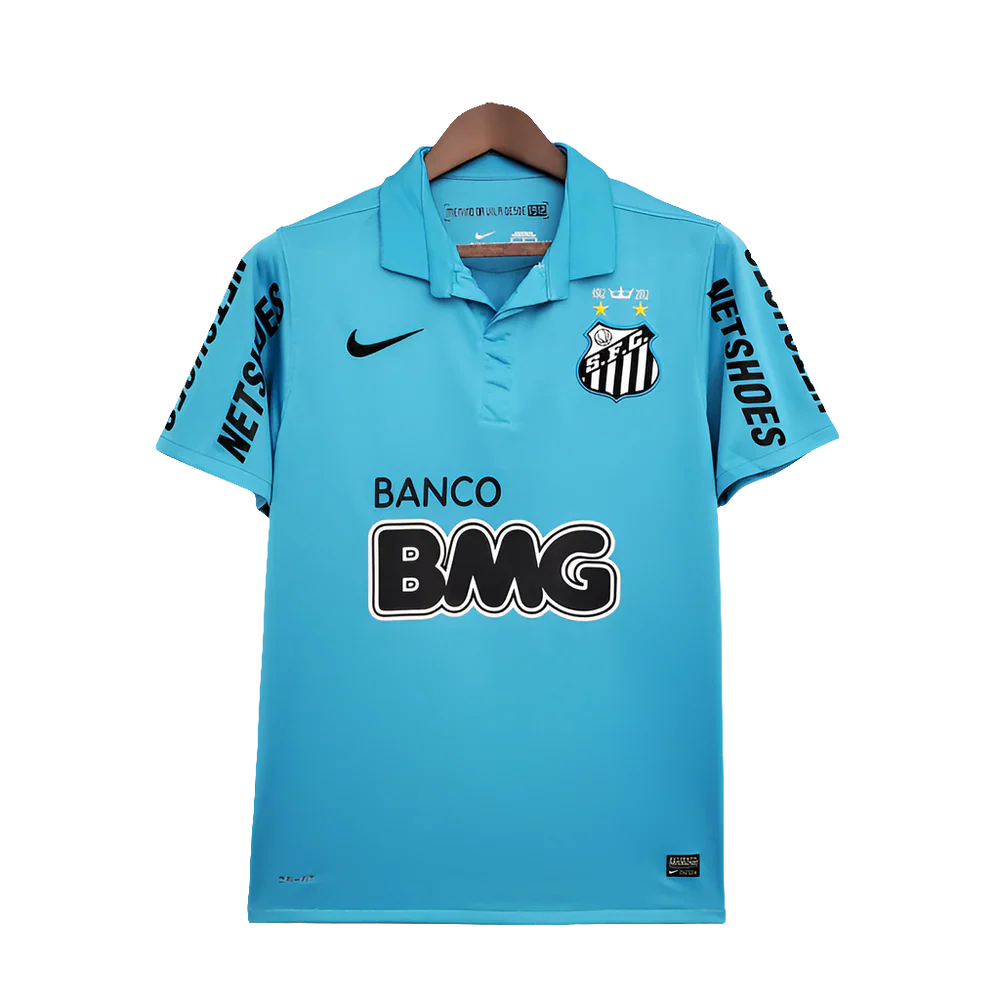 Camisa Nike PEIXÃO 2012 III - Versão Retro - Azul