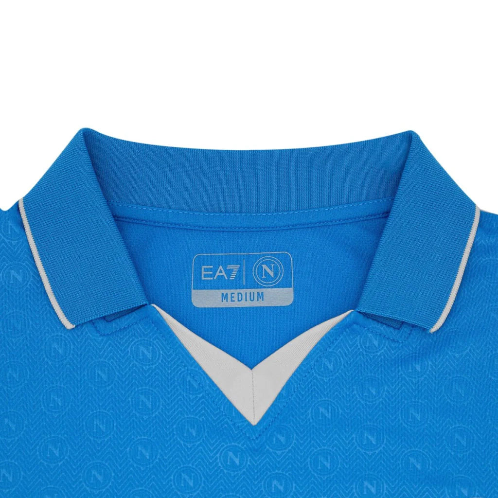 Camisa Napoli Home 24/25 EA7 Torcedor Masculina